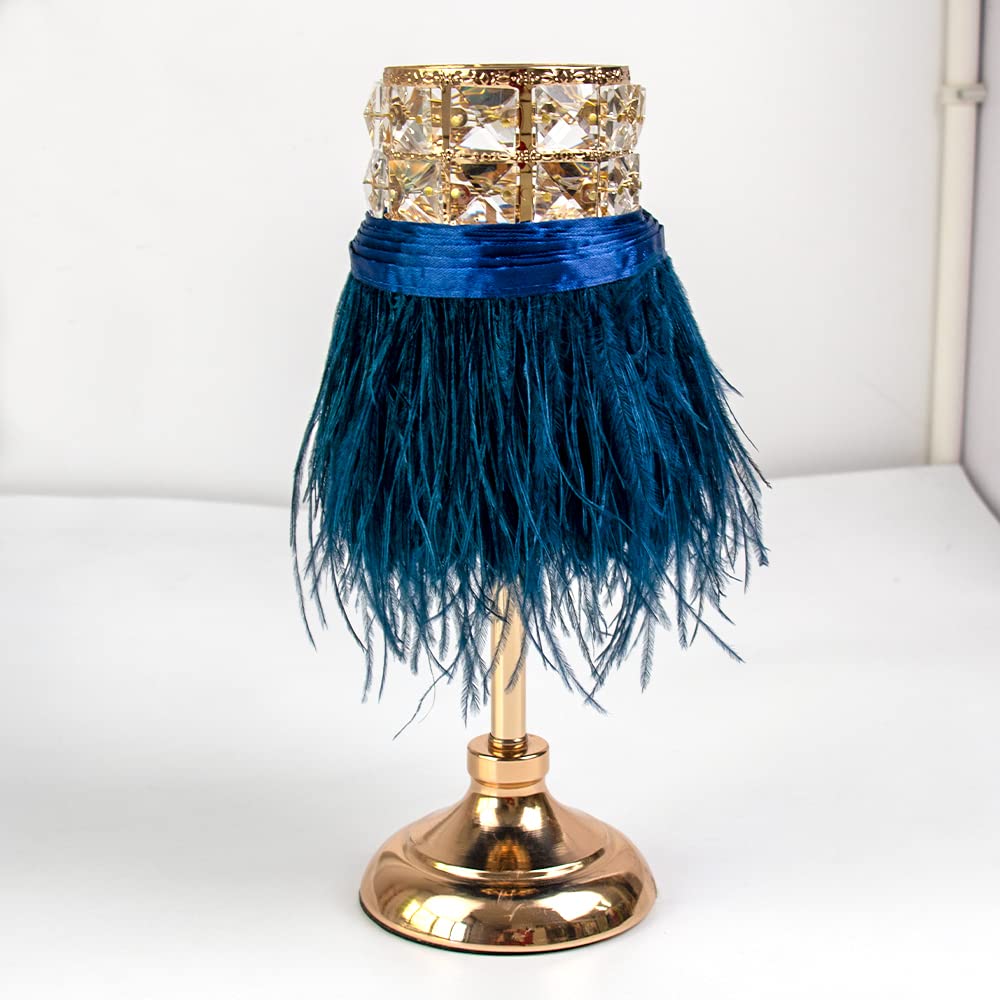 Frangia Di Piume Di Struzzo Rossa 2.75m - Per Costumi, Decorazioni E Artigianato, Larghezza 10-15cm - Foto 12