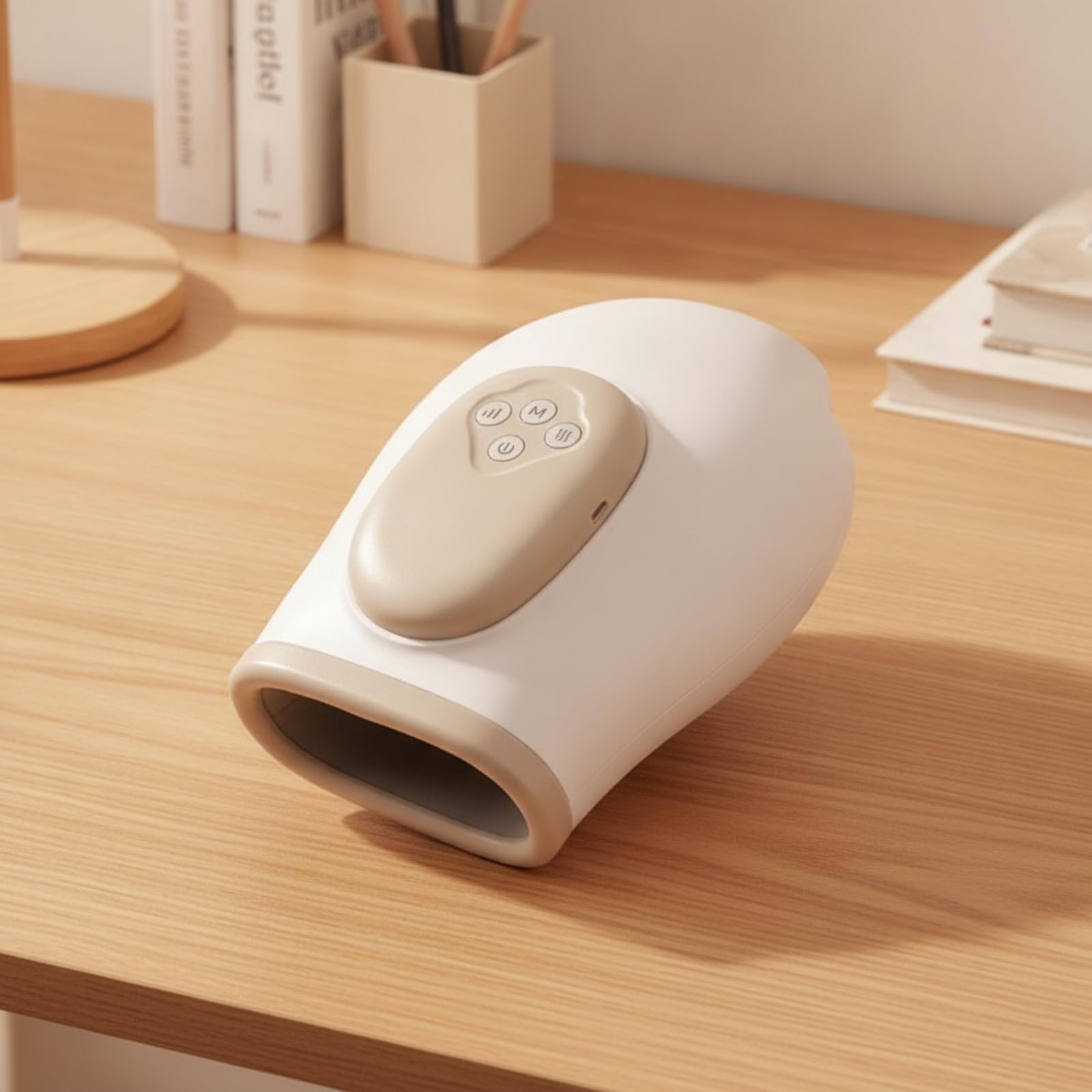 Handmassagegerät Tragbares Massagegerät Luftdruck Massager Elektromassage Luftkammern Entspannung für Büroalltag Wohnung Unterwegs