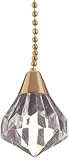Westinghouse 7709300 Acrylic Diamond Pull Chain 1x1.5x12