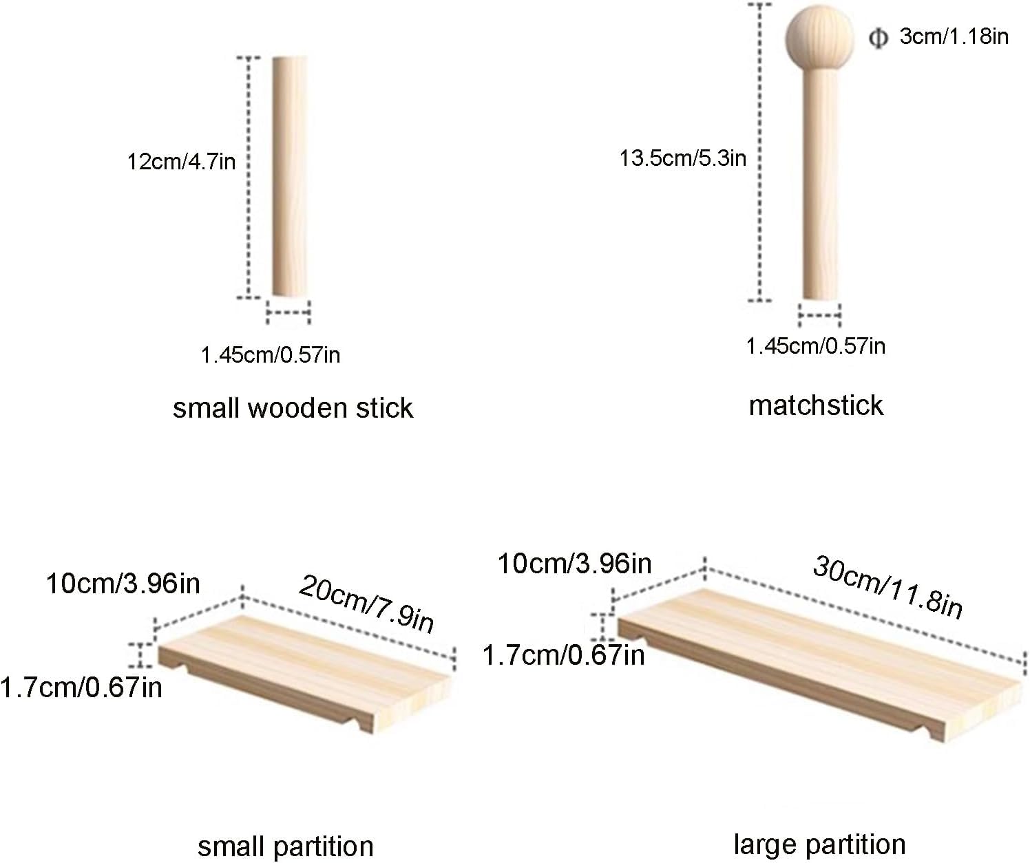 Stecktafel, Wand-Organizer, Massivholzplatten, Stecktafel, Kombinationsset, Wandhalterung, Display-Pegboard, Panel für Bastelzimmer, Küche (weiß)