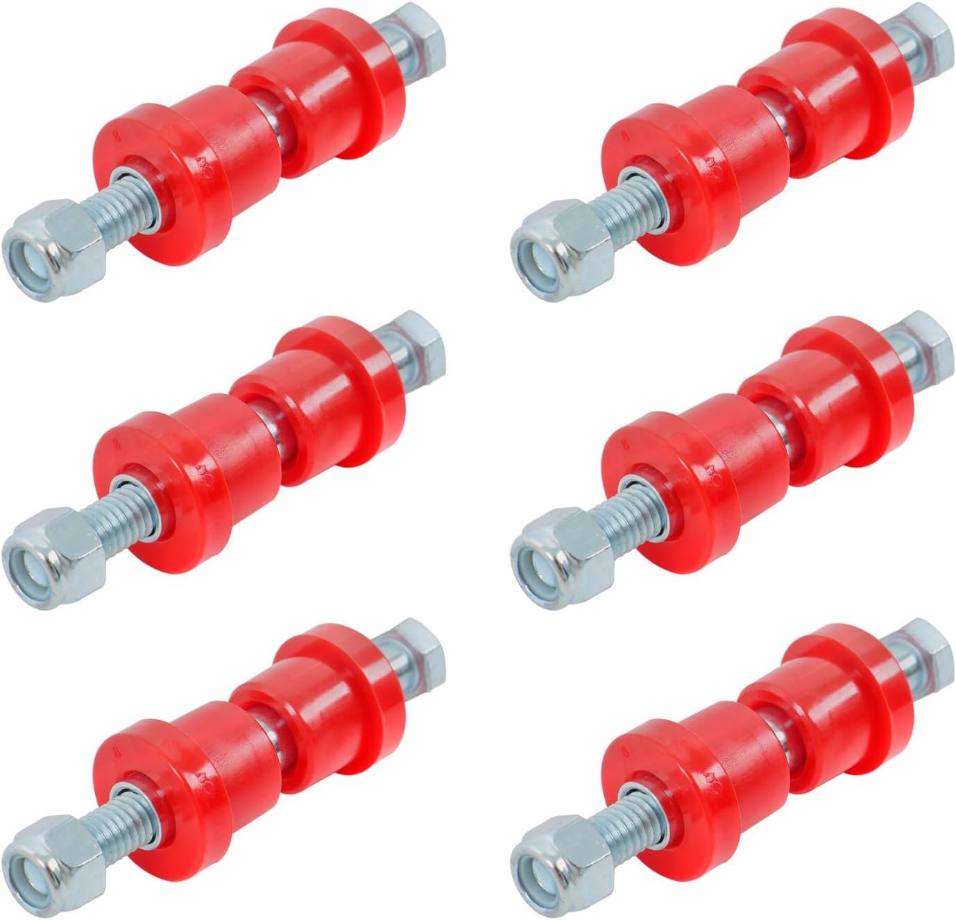 Fit For EZGO TXT 1994-Up TXT 1981+ Club Car DS Spring Bushing Kit with Screw Nut OEM Standard Replacement Part
