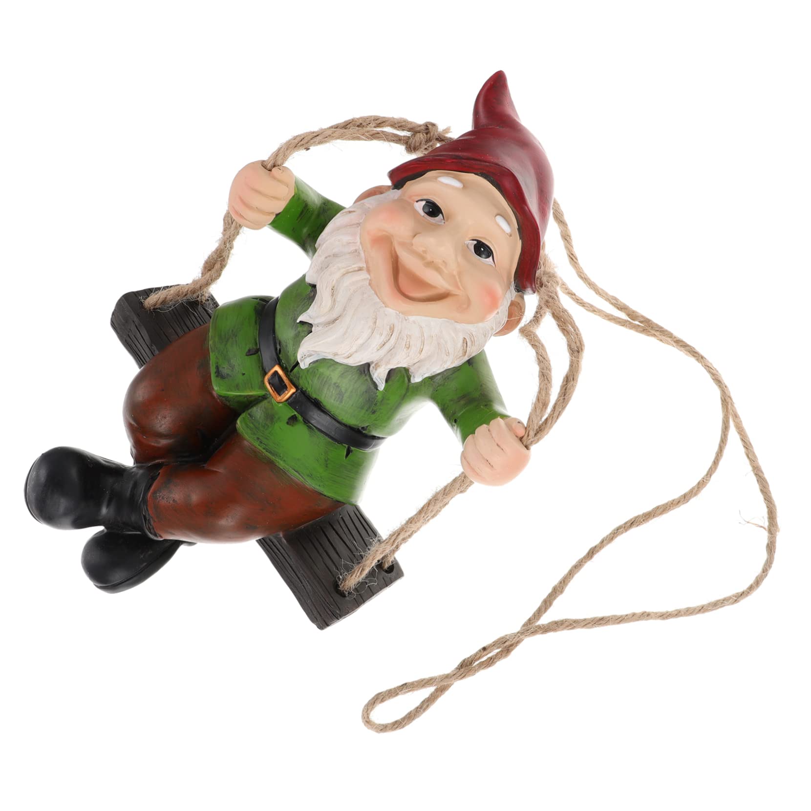 Muiltvoe 1Pc Miniature Gnome Figurine Delicate Keepsake Gnome Gnomes Decoration For Yard Garden Gnomes Funny Statue Waterproof Garden Gnome Ornaments
