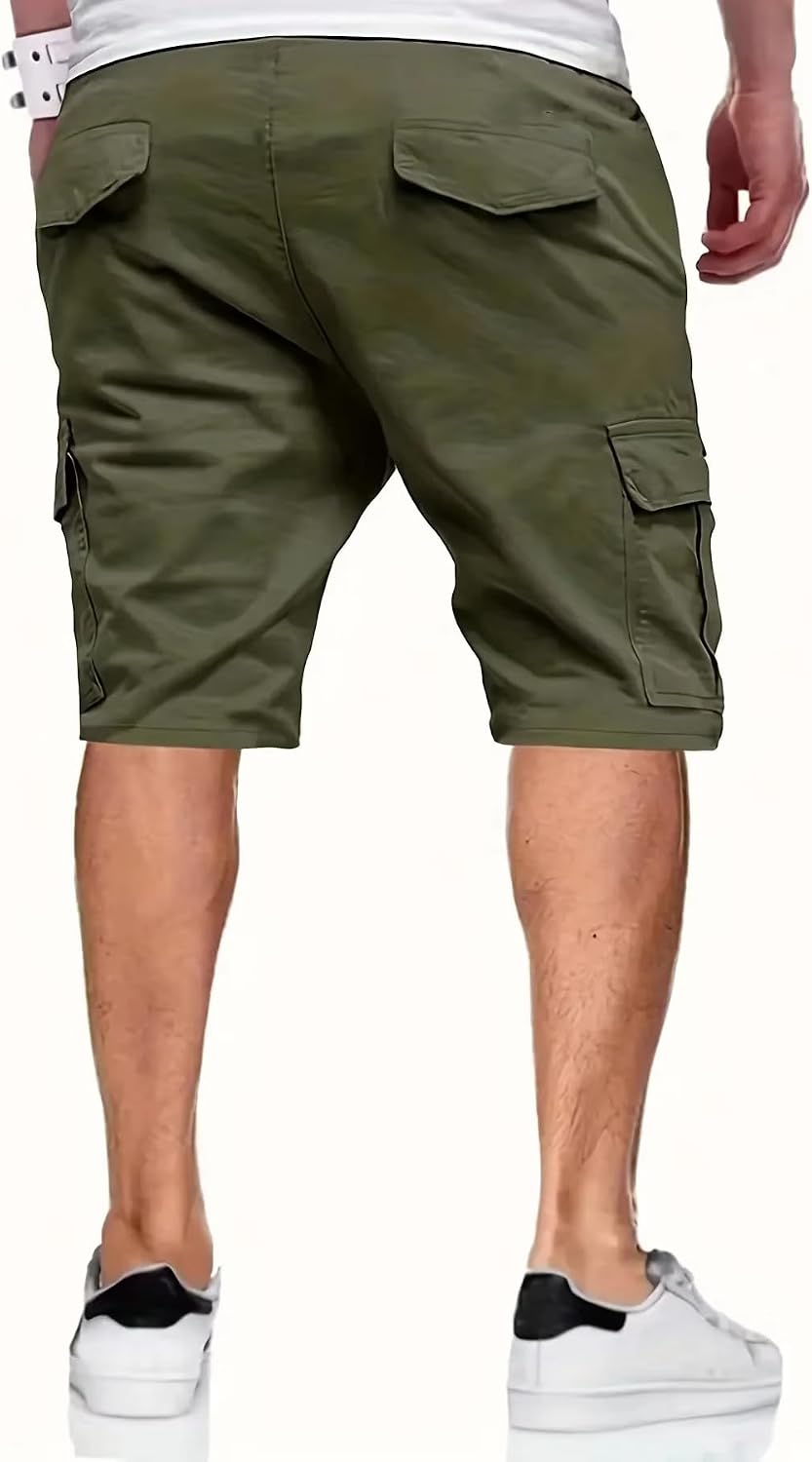 Men's Casual Shorts for Hiking Jogging Daily Active Fit