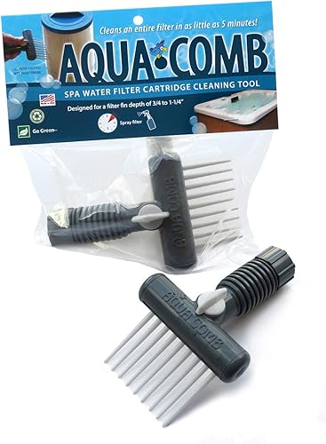 Miniatura 3 de Spa Filter Cleaner Tool: Filter Comb for Hot Tub Filter Cleaning - Made In USA - No Leaks