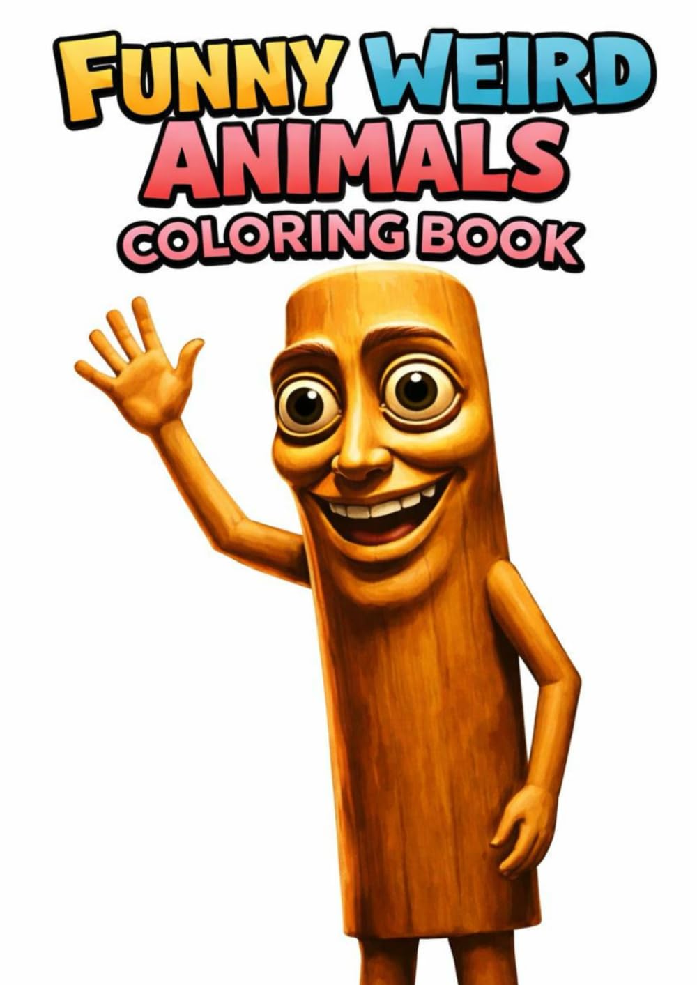 Funny Weird Animals colloring book