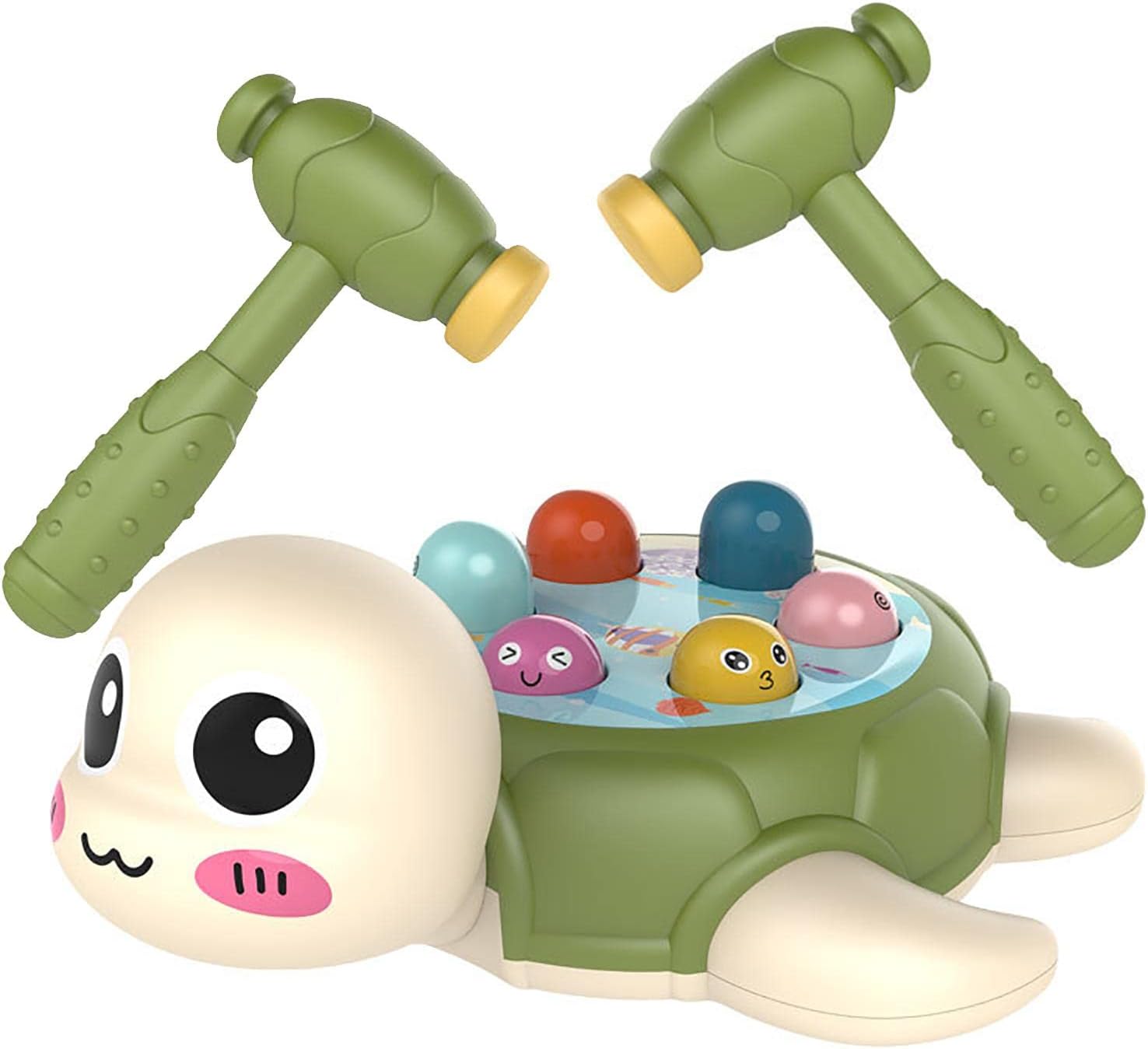 Smaler Whack The Mole Game Baby Whack The Mole Game Toy Whack Toys Kids Board Games With Two Hammers Toy Interactive Educational Developmental Activities Game For Toddlers Girls Boys