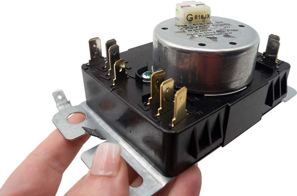 Supplying Demand W10436303 Clothes Dryer 3 Cycle Timer 220VAC 60Hz 3W Replacement Model Specific Not Universal