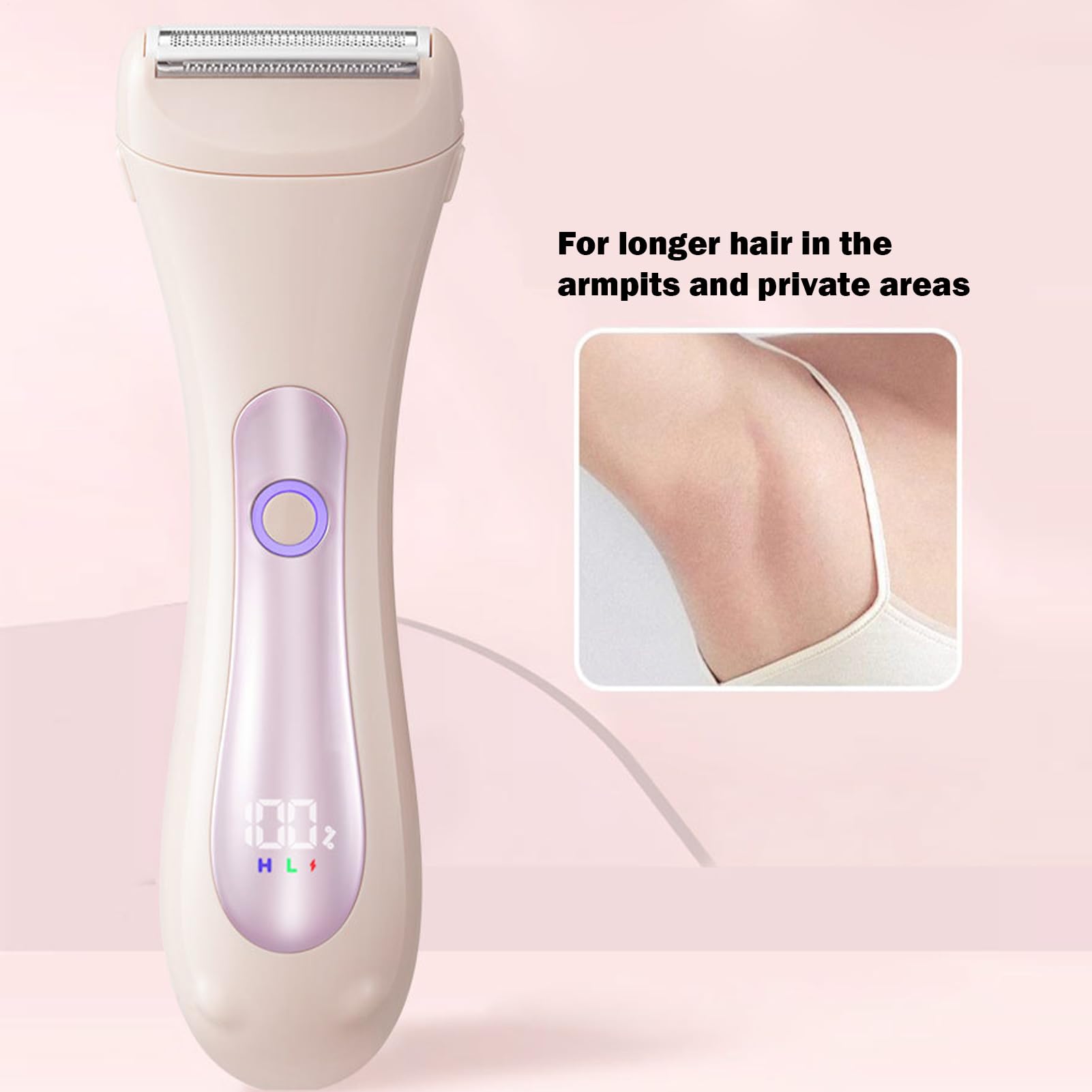 Bikini Trimmer Für en Wiederaufladbare Rasierer Für Die Körperrasur Der | Trimmer Für Den Intimbereich Für Das Zuhause, Reisen, Urlaub, Die Wohnung, Studentenwohnheim Und Das