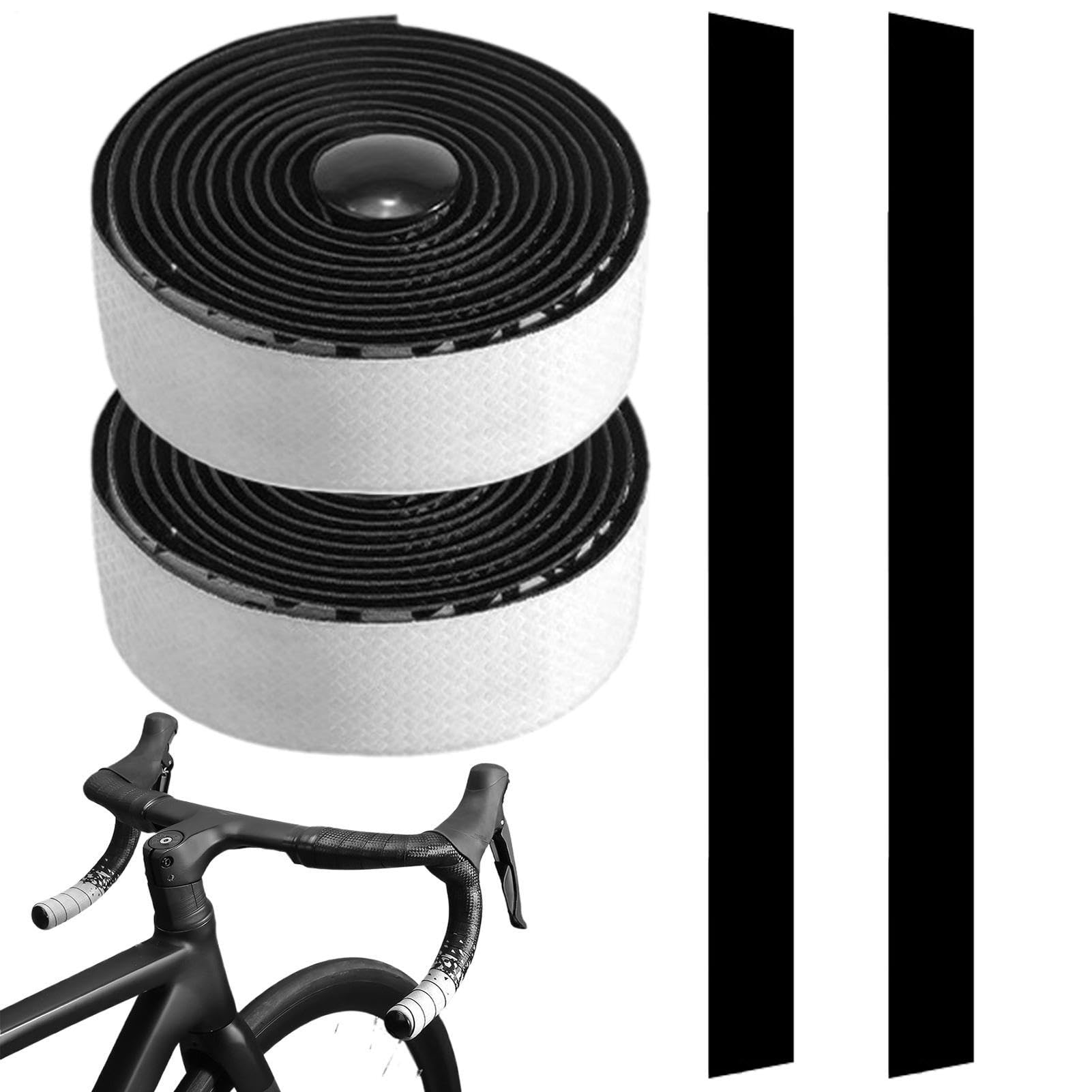 Handlebar Tape for Road Bike End Plugs, Grip Tape