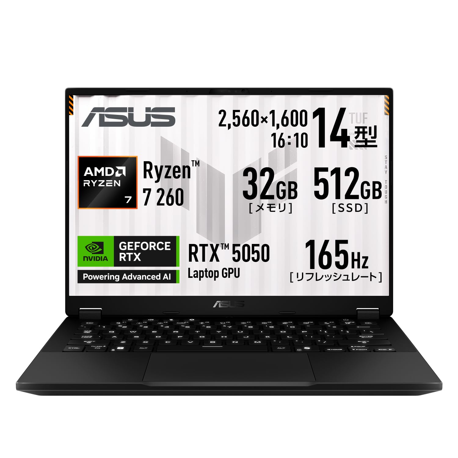 Amazon.co.jp: ASUS ゲーミングノートPC TUF Gaming A14 FA401UH 14