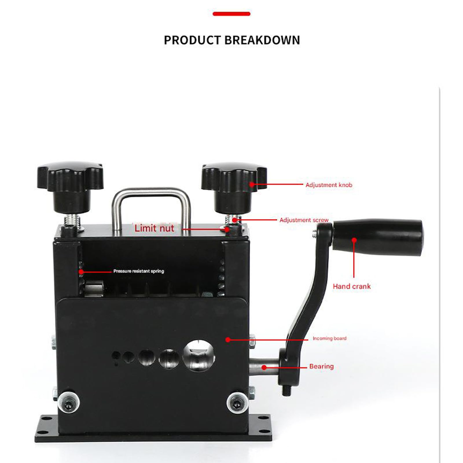 Spelafili portatile leggero Design MultiHole Strumento spelafili elettrico manuale automatico per progetti domestici Spogliarellista multiforo