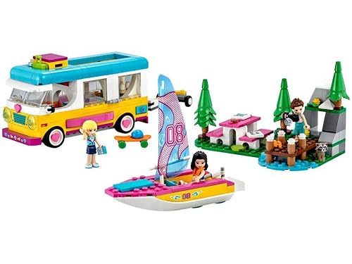 Friends Forest Camper Van and Sailboat 41681 Building Kit; Forest Toy; New 2021 (487 Pieces) - Lego - Immagine 3