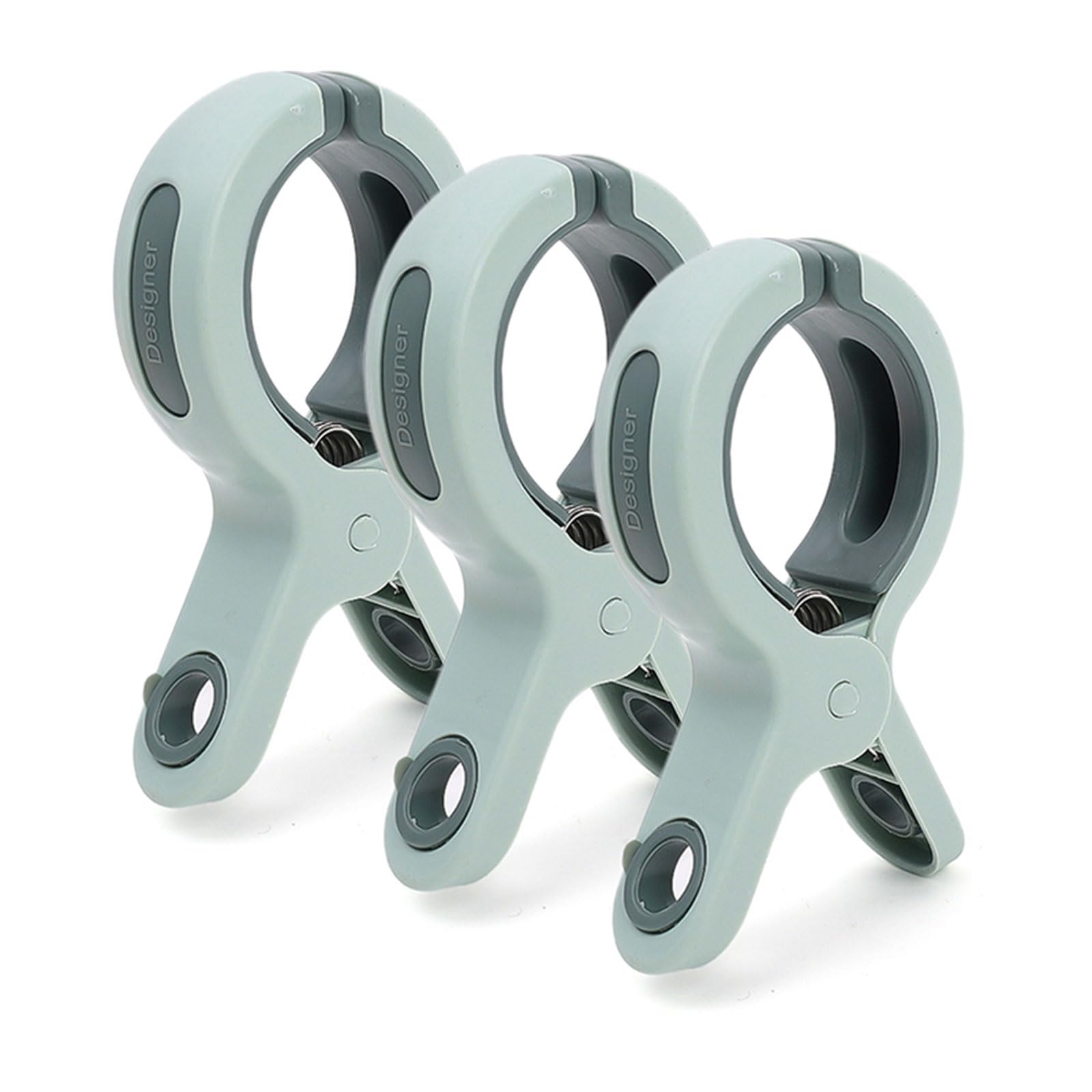 Xjdzineq Large Clothes Peg Strong Windproof Clip Clothes Airing Antiskid Quilt Fixed Clamp Thickened Clothespin Thickened Clothespin