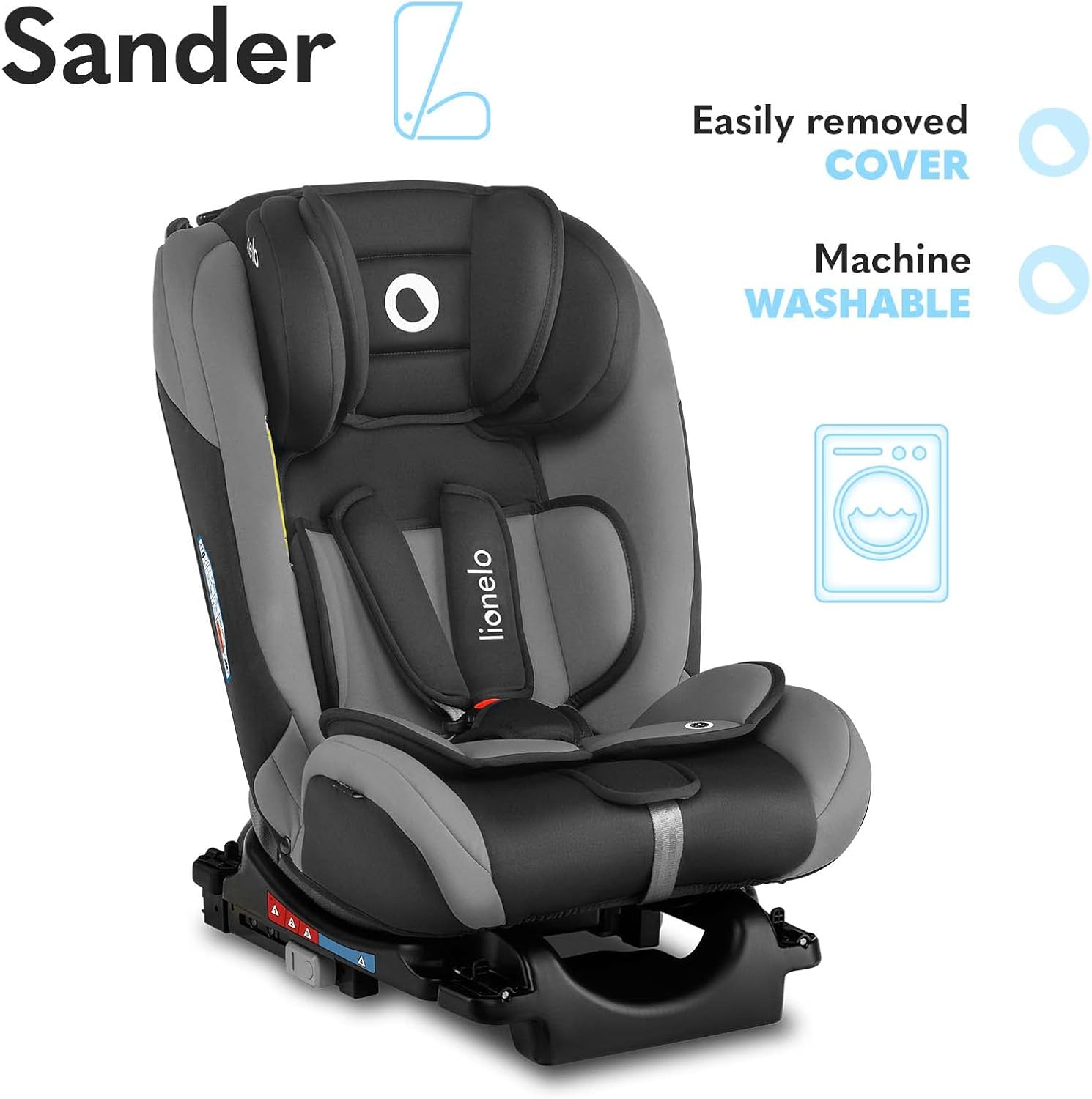 Lionelo Sander Car Seat with removable and machine washable cover icon