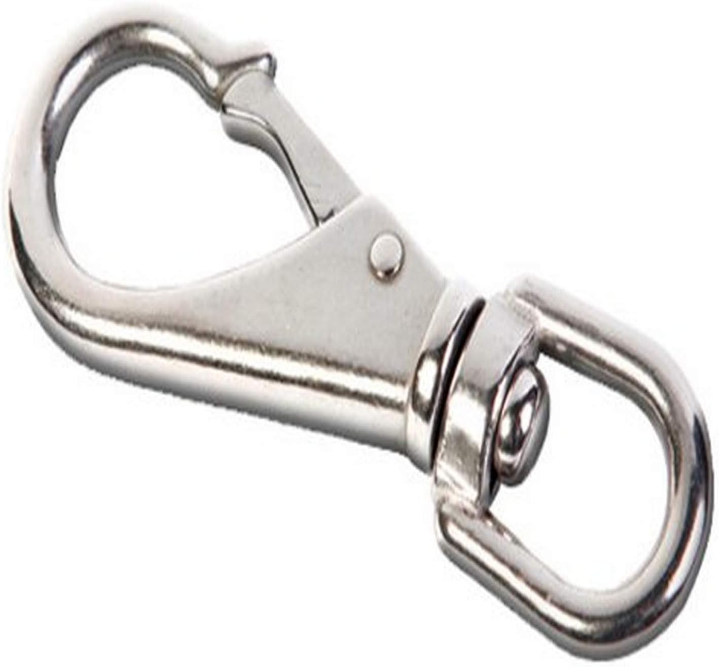 Koch 2316031 Quick Snap, Swivel Round Eye, Stainless Steel