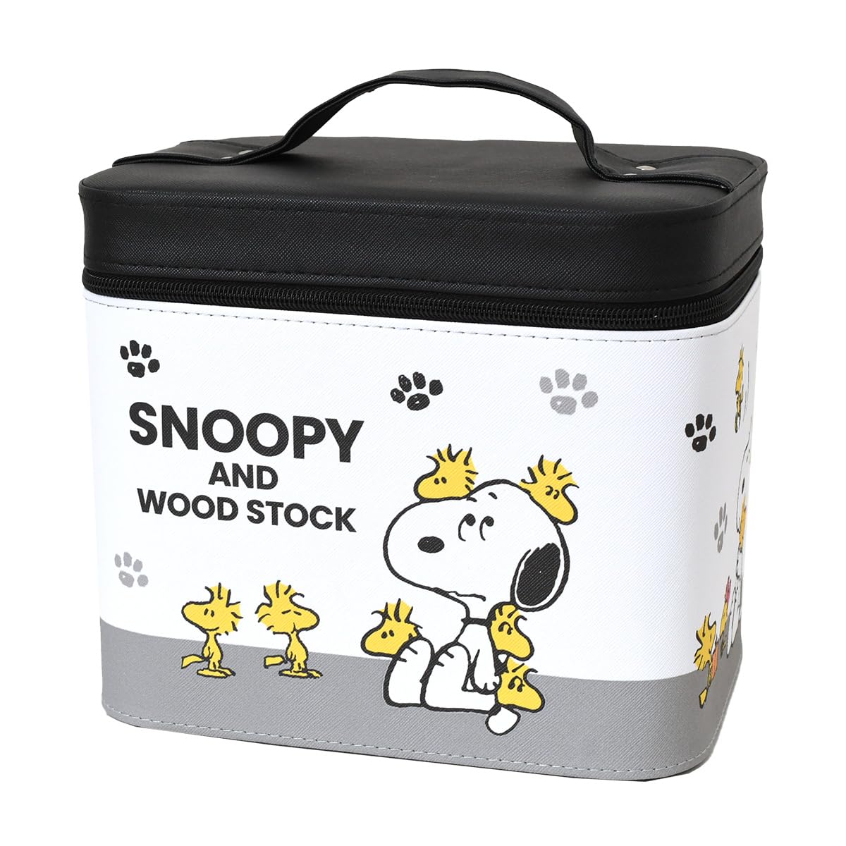 Amazon.co.jp: スヌーピー☆鏡付き大容量コスメボックス レディース