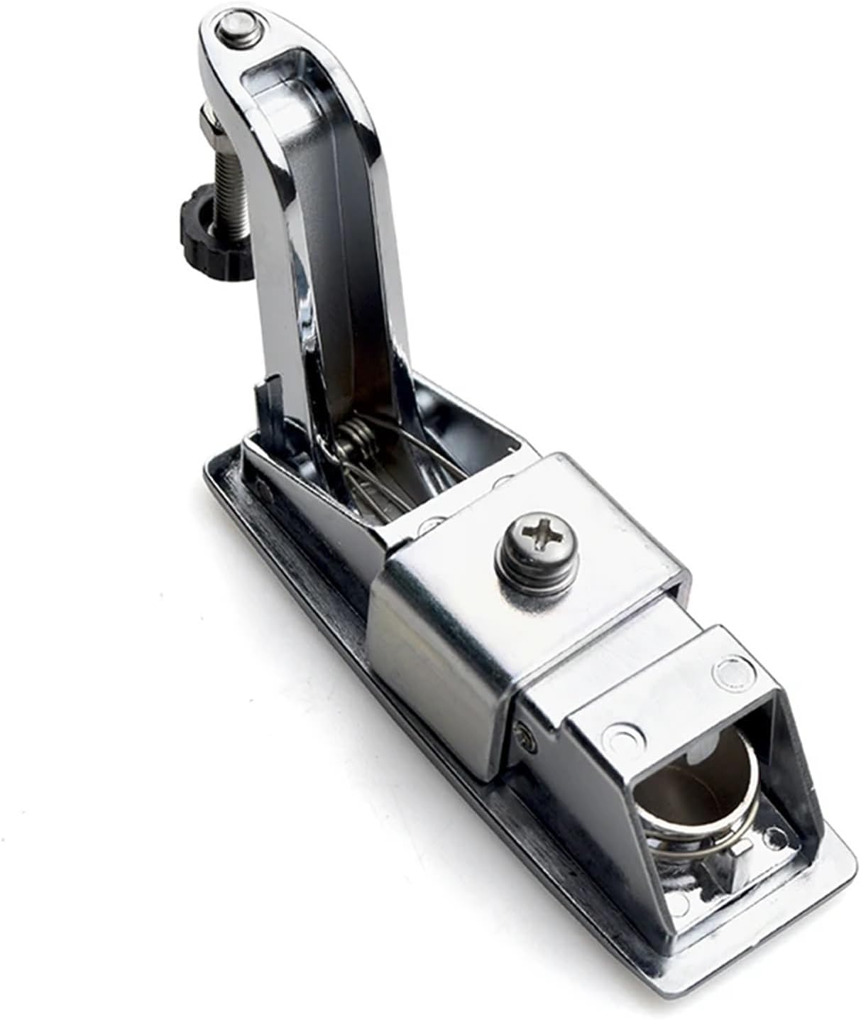 XK141-57W Zinc Alloy Chromium Plating Compression Latch Cabinet Plane Lock 1Pcs(XK141-57WP)