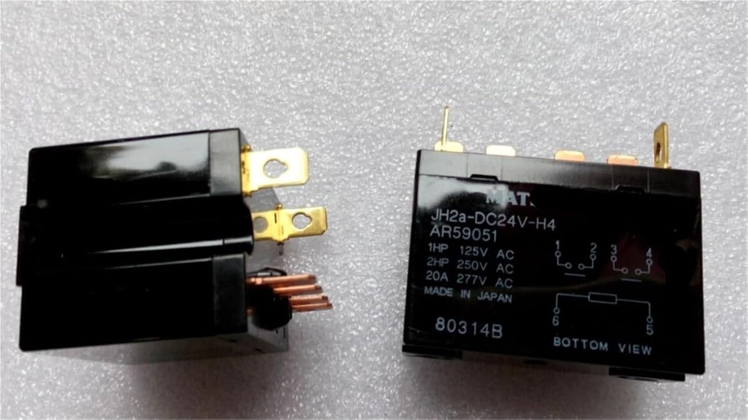 Relay JH2A-DC24V-H4 JH2ADC24VH4 DC24V H4 24VDC DC24V 24V DIP6 1Pcs