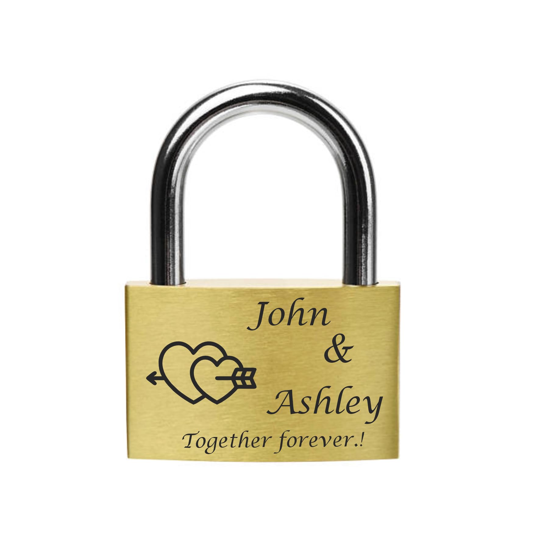 【直筆メッセージ付き】rolemodel ネックレス　PADLOCK FANSTIK Custom Engraved Padlock (Made in USA) Anniversary, Love