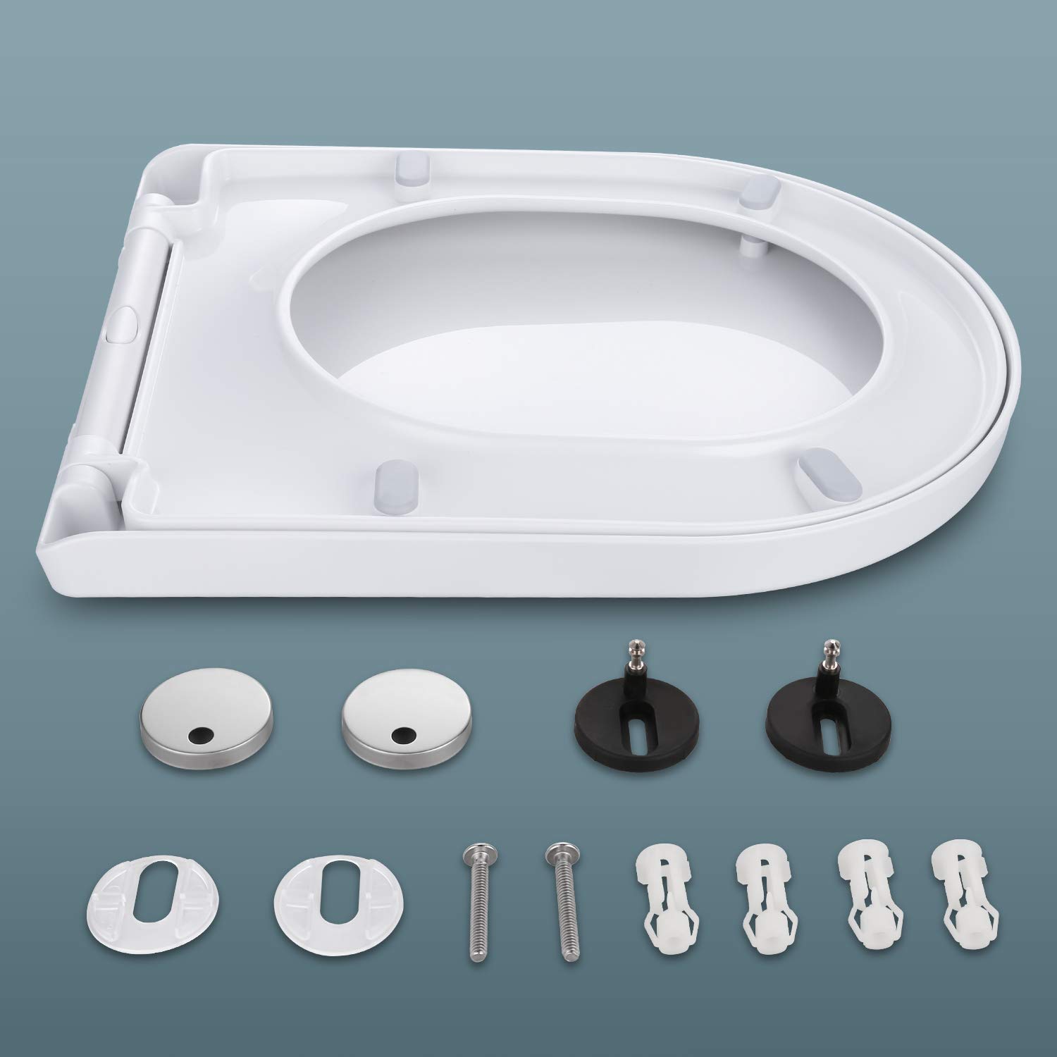 Sedile WC Sana Silenzioso per una facile installazione e pulizia ATSTY11-U