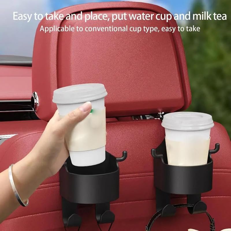Miniatura 4 de SENOY Gancho multifuncional para respaldo de asiento de automóvil, actualización 3 en 1 del asiento trasero del vehículo, soporte universal para