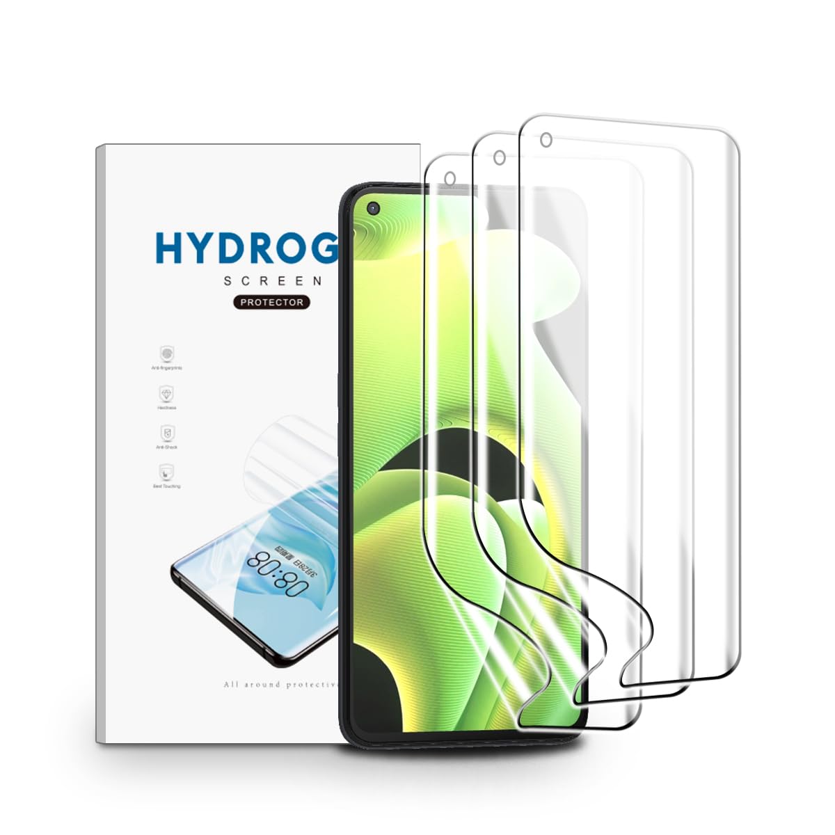 3MK Protezione Dello Schermo In Idrogel Per Realme GT 2 Pro - Foto 8