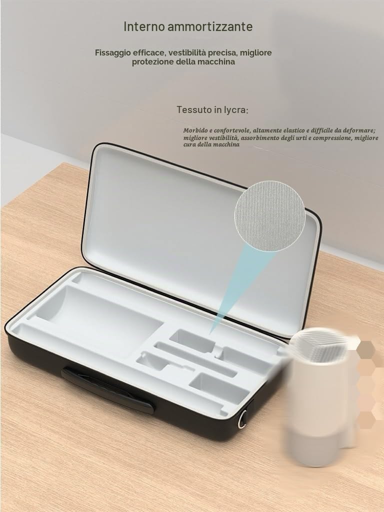 Custodia per proiettore XGIMI MOGO 3 Pro e Powerbase, custodia rigida portatile in EVA si adatta perfettamente a MOGO 3 Pro, accessori, antiurto, impermeabile, a prova di caduta