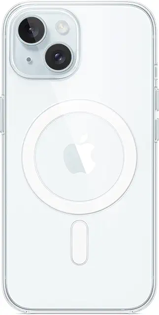 Custodia MagSafe Trasparente per iPhone 15 - Cover Originale Apple