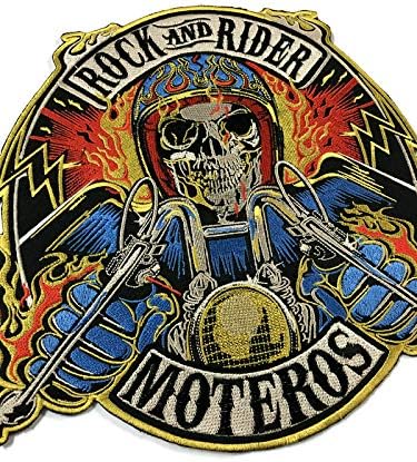 Large Back Patch l Rock & Rider Moteros