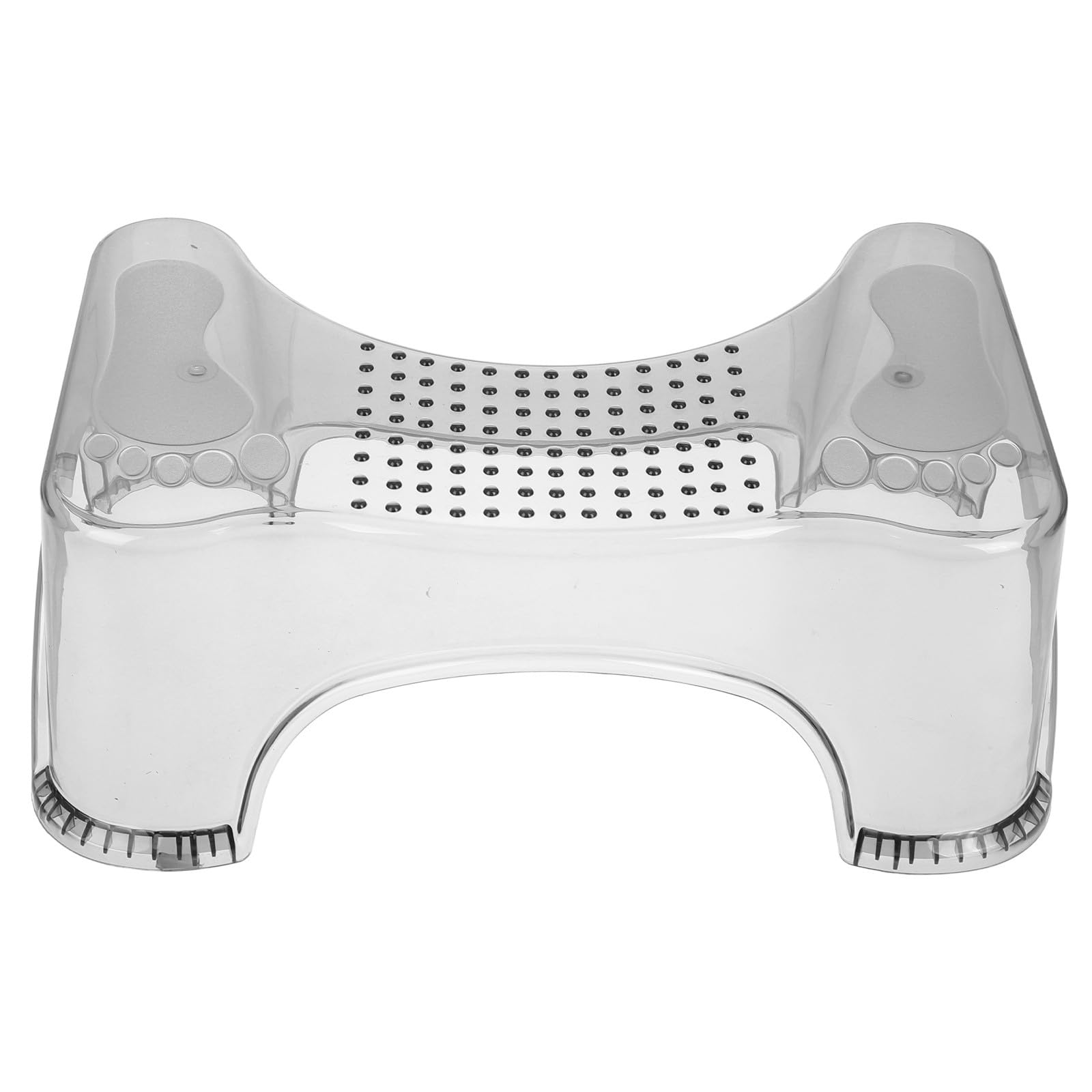 Abaodam Sgabello Bagno per Bambini Piedini Antiscivolo in Pet, Sgabello Rialzato per Toilette, Affidabile e Sicuro per Ragazzi e Anziani, per Bagno