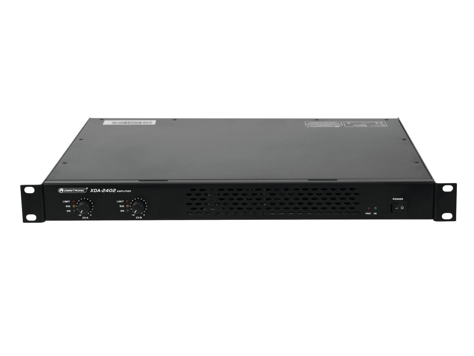 Omnitronic 10451636 Amplificatore di Classe D 1200 Watt