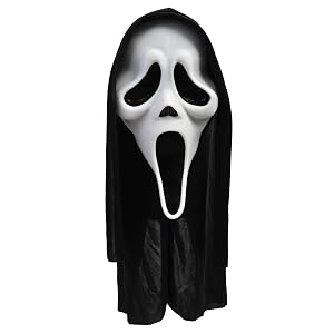 Fun World Ghost Face Mask As Seen in the Motion Picture Scream Adult