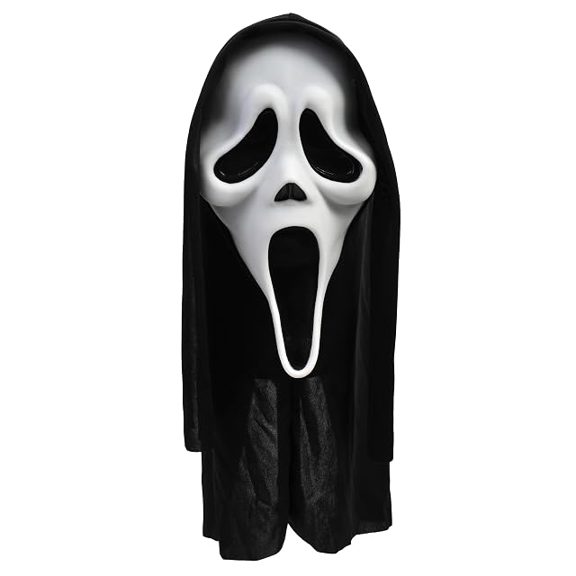Fun World Ghost Face Mask As Seen in the Motion Picture Scream Adult