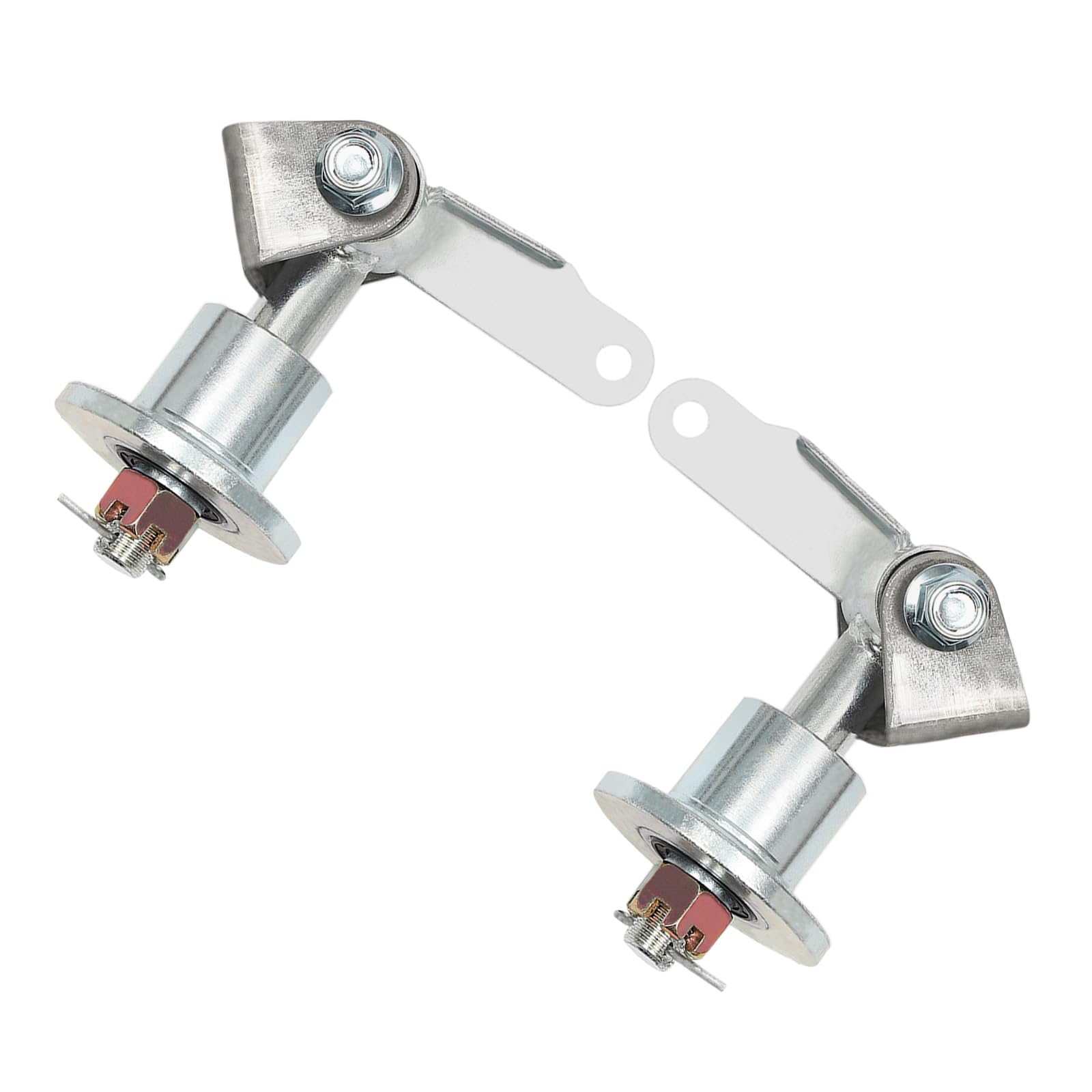Go Kart Spindle Set, 168 Go Kart Achsschenkel Drehkörper Lenkachse Spindelhalterungen Reaktionsfähig, Kart-Spindel Lenkung Spindel Knöchel für Go-Karts & Quads