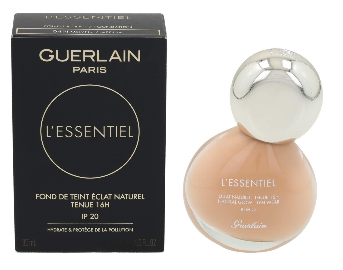 Guerlain L' Essentiel SPF20 04N Moyen Fluid Fondöten 1 Paket (1 x 30 ml)