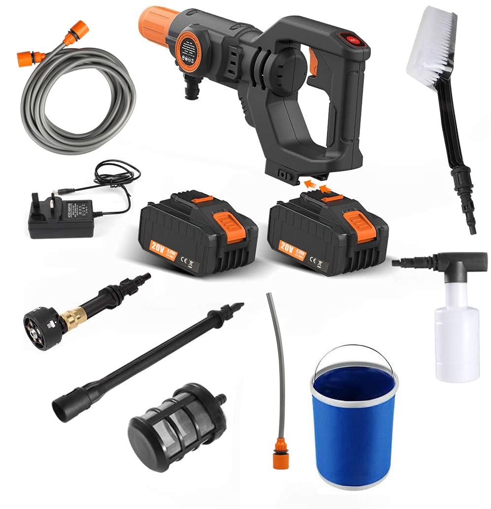 Buy 20V Cordless Pressure Washer Max 30Bar 435PSI Portable Pressure