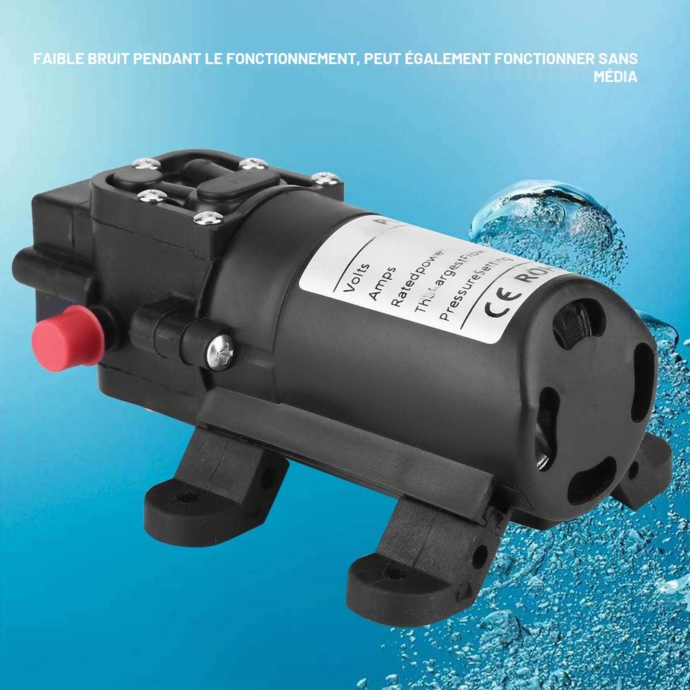 Pompe à Eau Haute Pression Diaphragme Amorçage Automatique pour Camping-Car, Caravane, Bateau, Jardin