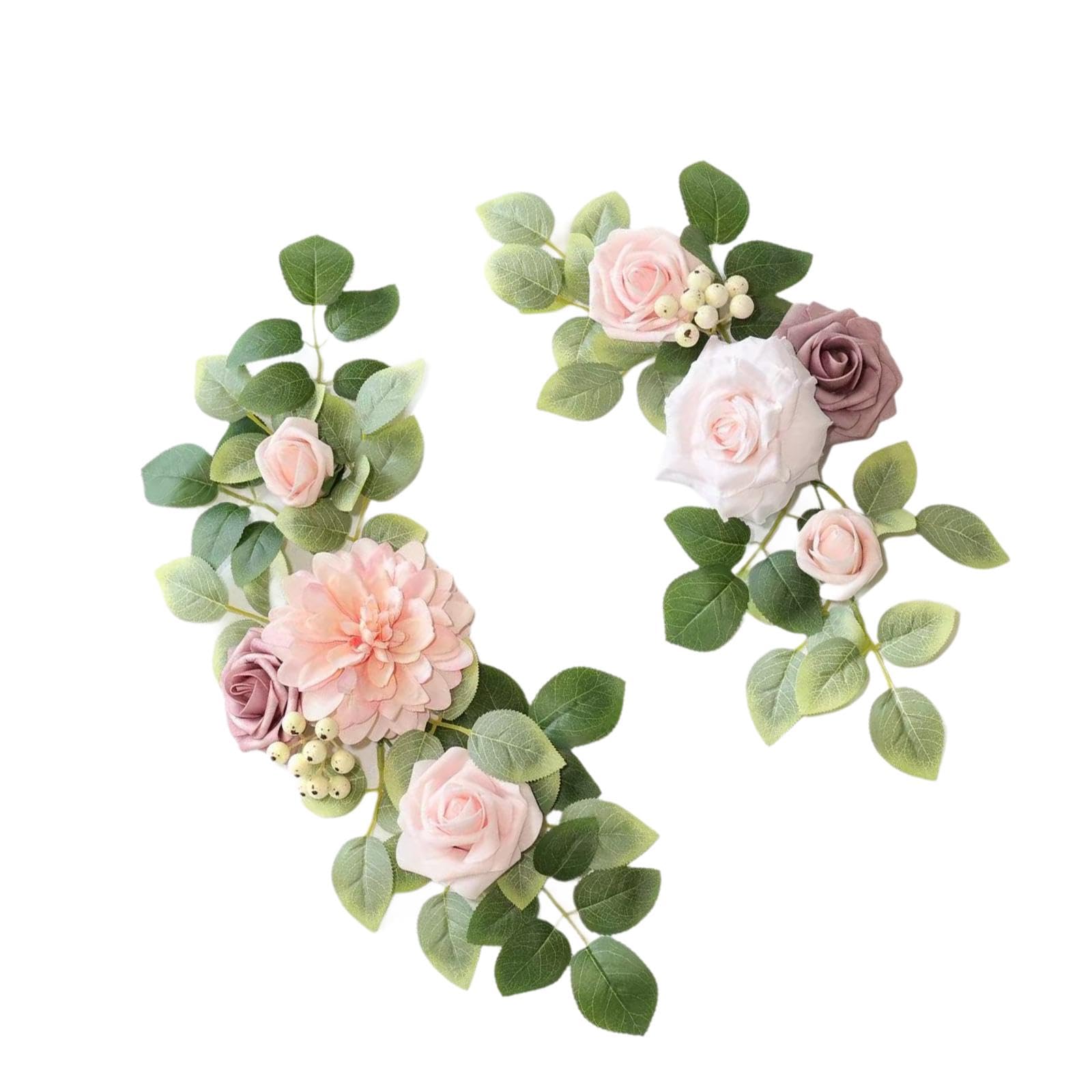 Arches de mariage fleurs artificielles predolo pour decor de jardin rustique