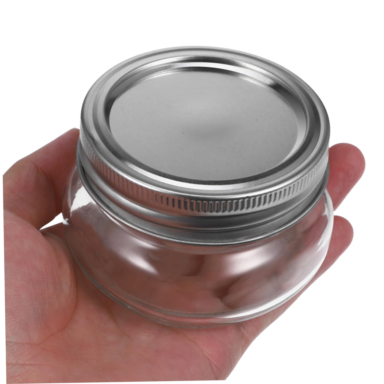 Alipis 6 Pezzi Contenitore con Coperchio in Vetro per Alimenti Barattolo Piccolo per Conservazione di Dolci Spezie Marmellate e Dessert Riutilizzabile e Facile da Pulire