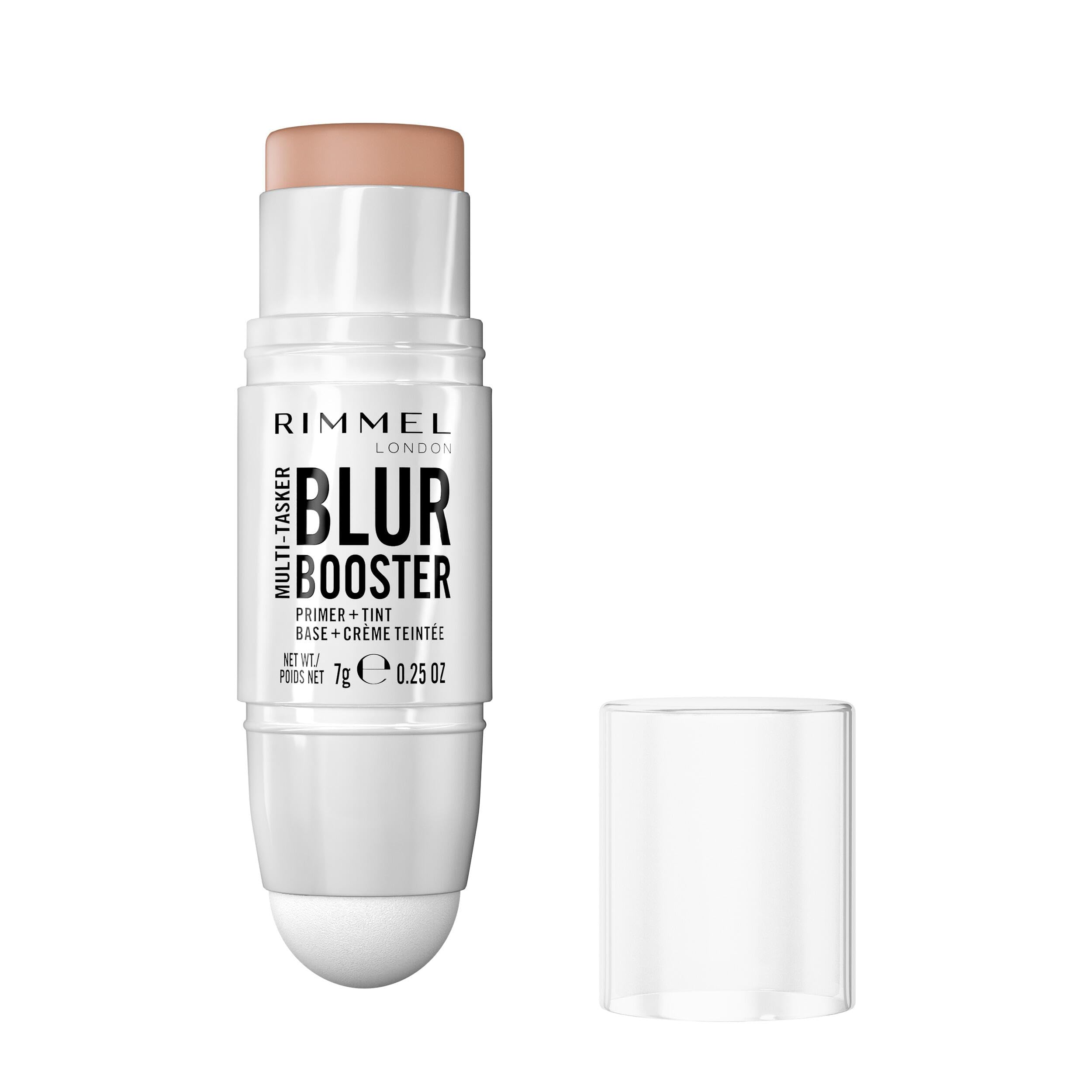 Rimmel Multi-Tasker Blur Booster Primer & Skin Tint,benefits of a primer with coverage of a skin tint, Controls excess shine & instantly blurs pores, Skin-like finish & all day wear