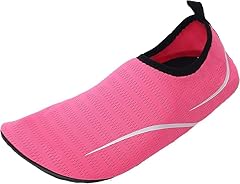 ZENZERO® - Scarpette ACQUATICHE da Mare Scoglio - Scarpe da Immersione - Antiscivolo - Vari Colori Disponibili - (Fucsia, Sistema Taglie Calzature EU, Adulto, Numero, Media, 32)