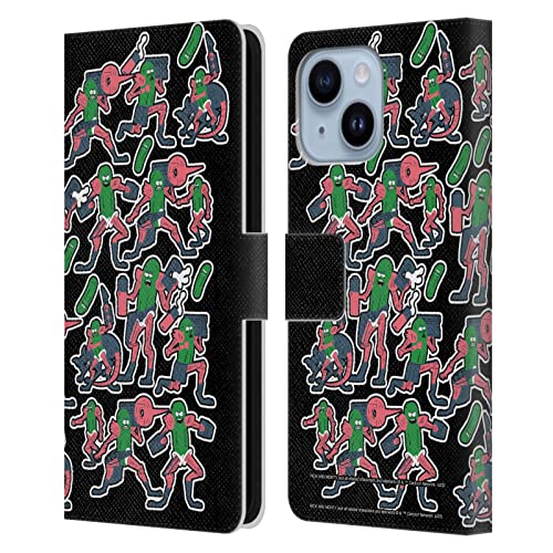 Coque Rick and Morty iPhone 14 Plus style urbain Pickle Rick saison 3 pour geek et sériephile