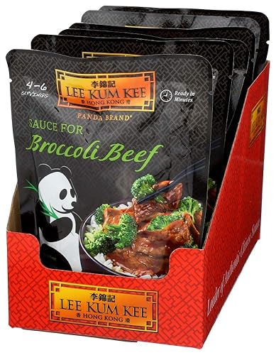 Miniatura 9 de Lee Kum Kee Panda Brand Salsa para brócoli, 0.00 oz de grasa trans, sin sabores artificiales, sin jarabe de maíz de alta fructosa, sin colesterol, 8