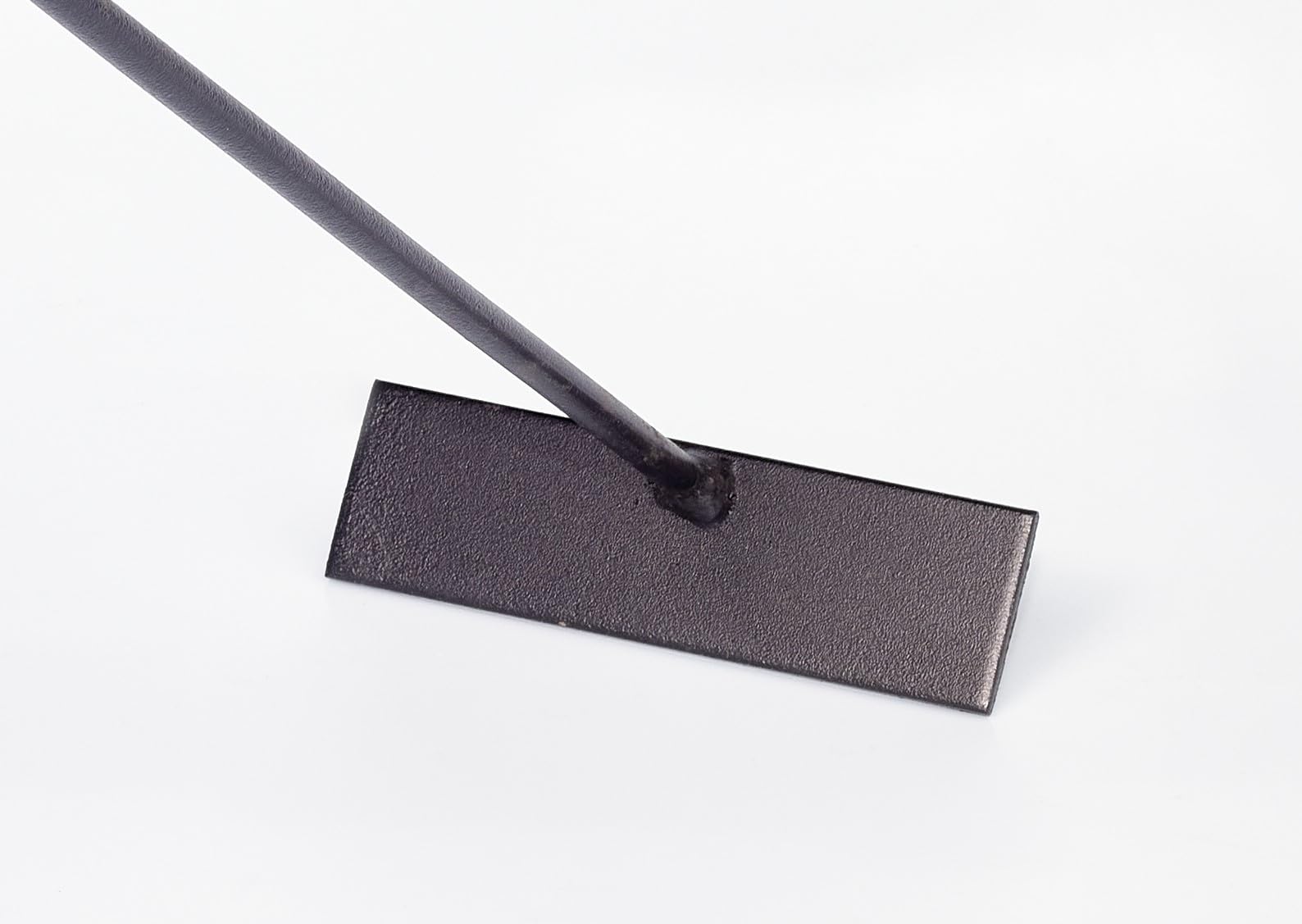 Raspador Rastrillo de Cenizas Chimenea Barbacoa Hierro Negro 65 Largo 12x3,5cm Escoba
