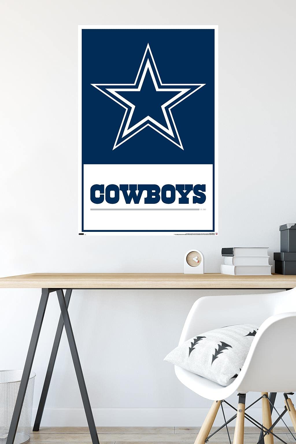 Cadre photo horizontal Dallas Cowboys Deluxe 8 x 10 avec