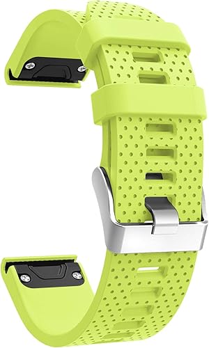 Vista 83 de Correas de reloj Garmin Fenix 6S Pro, Fenix 6S Sapphire Quick Fit 20 correas de repuesto de silicona para reloj Garmin Fenix 5S Plus para mujeres