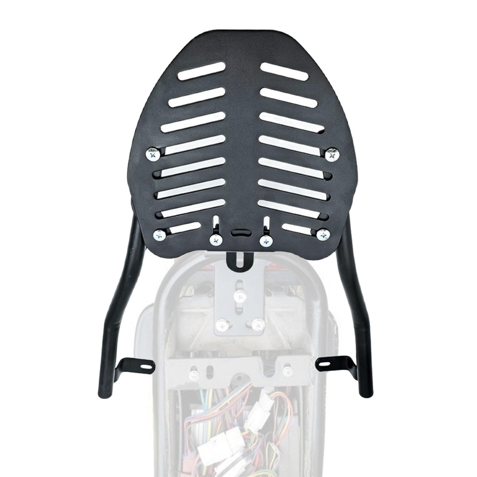 Porte-bagages arrière pour vélo électrique, porte-bagages en fer pour moto 26,4 x 26,2 cm
