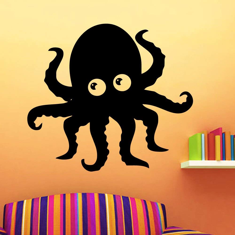 Gadgets Wrap Octopus Vinyl Wallpaper Roll Furniture Decorative for Baby Kids Rooms Decor PVC Wall Decals