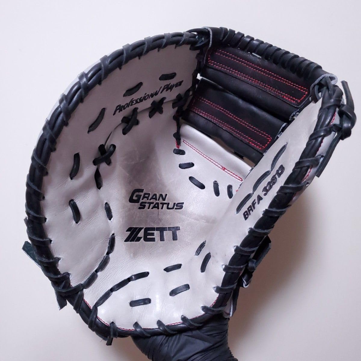 ZETT 北川モデル 日本製 限定品 旧ラベル ファーストミット 軟式