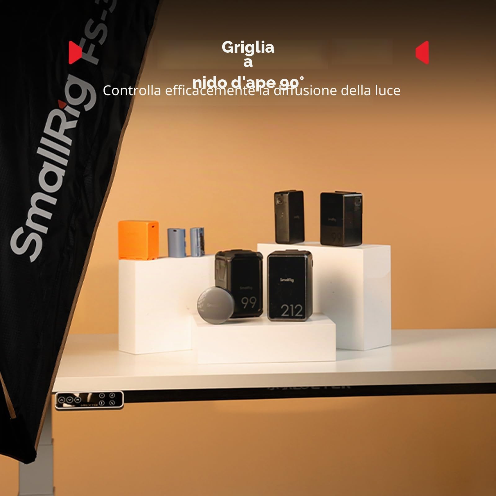 SMALLRIG FS-30120 Quick-Setup Folding Strip Softbox 5370